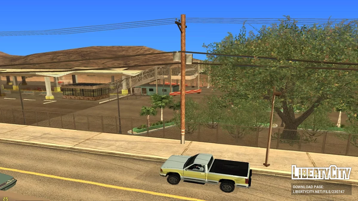 Автобусный терминал в Лас-Вентурас / GTA San Andreas