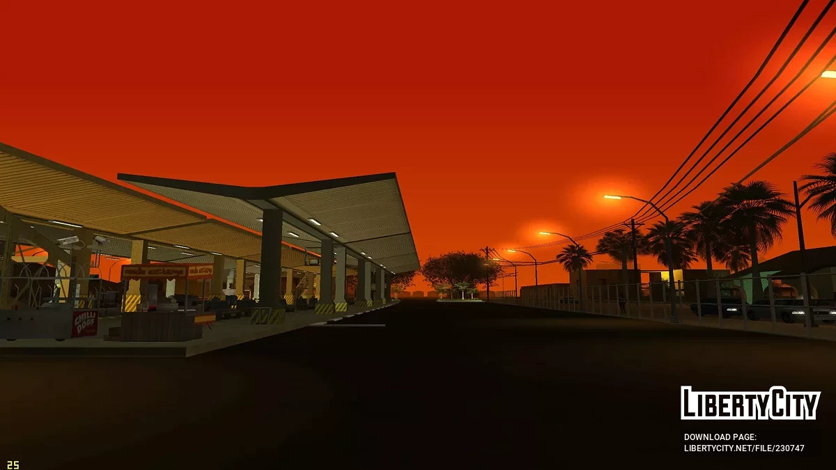 Автобусный терминал в Лас-Вентурас / GTA San Andreas