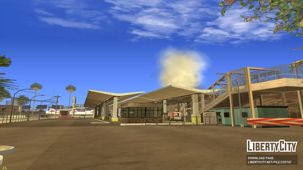 Автобусный терминал в Лас-Вентурас / GTA San Andreas