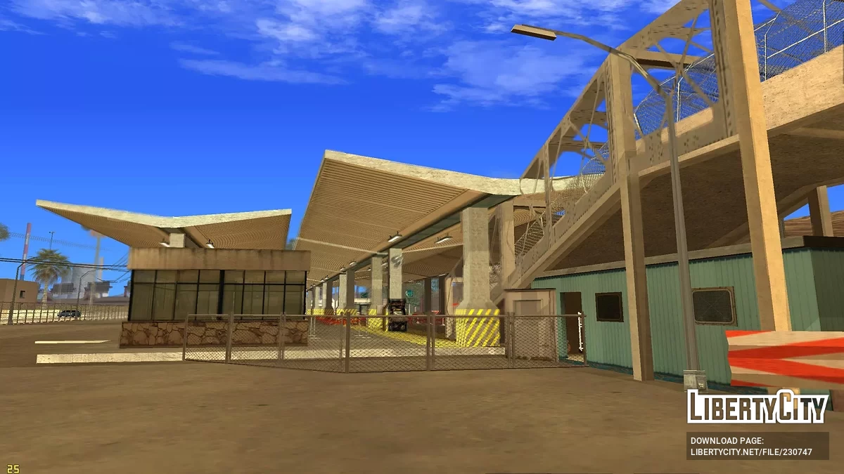 Автобусный терминал в Лас-Вентурас / GTA San Andreas