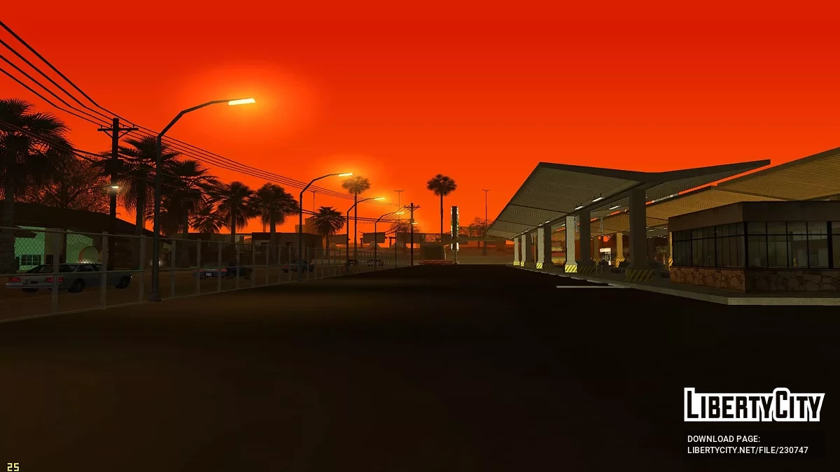 Автобусный терминал в Лас-Вентурас / GTA San Andreas