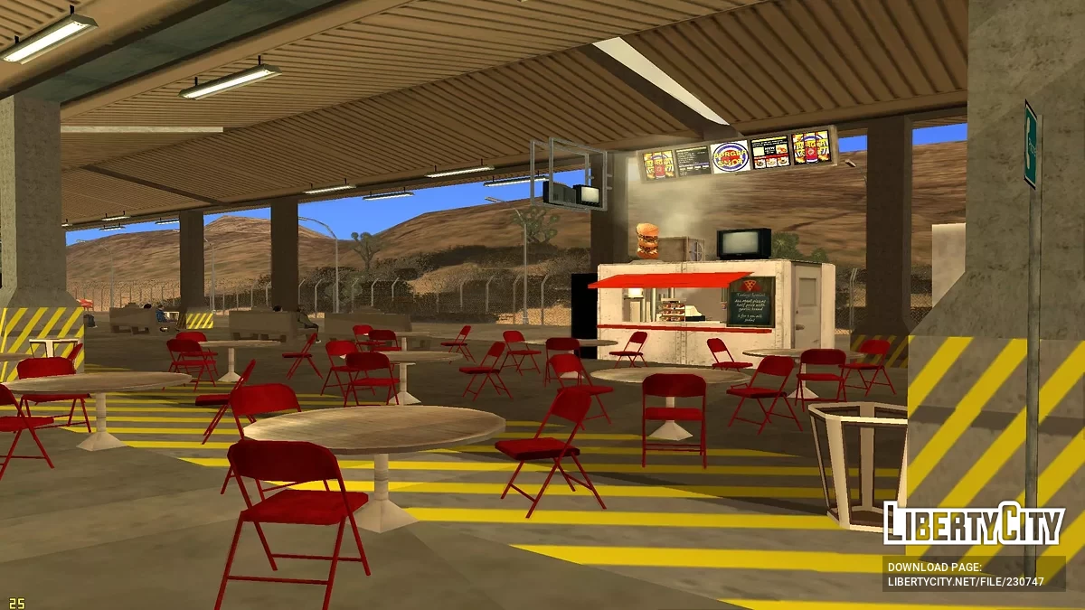 Автобусный терминал в Лас-Вентурас / GTA San Andreas