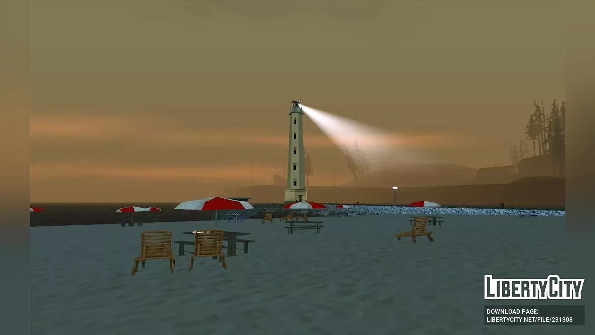 Restored Map from the Beta Version / GTA San Andreas