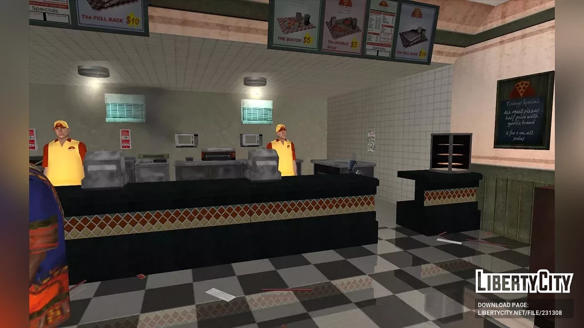 Restored Map from the Beta Version / GTA San Andreas