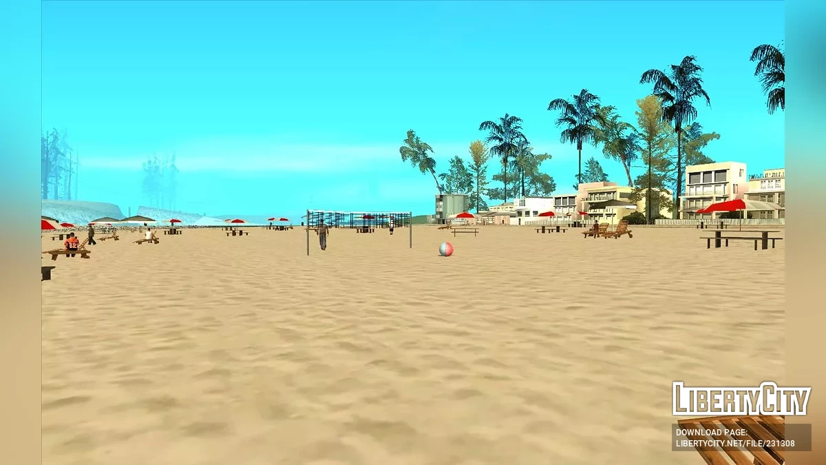 Restored Map from the Beta Version / GTA San Andreas