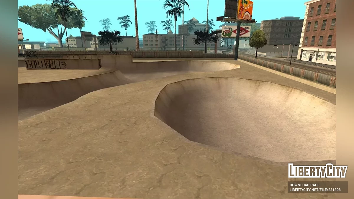 Restored Map from the Beta Version / GTA San Andreas