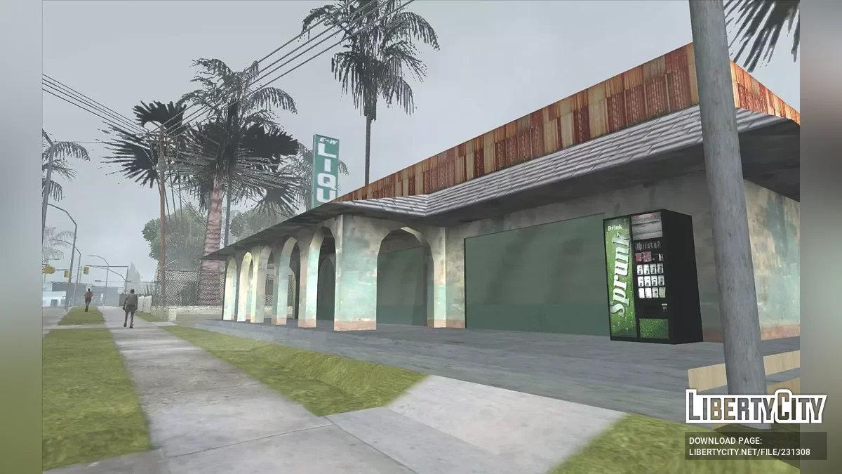 Restored Map from the Beta Version / GTA San Andreas