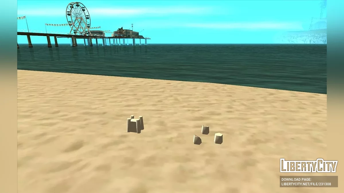 Restored Map from the Beta Version / GTA San Andreas