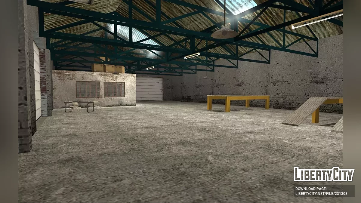 Restored Map from the Beta Version / GTA San Andreas