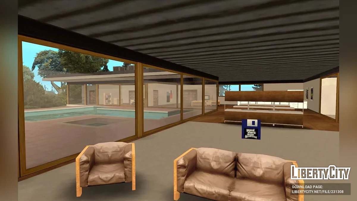 Restored Map from the Beta Version / GTA San Andreas