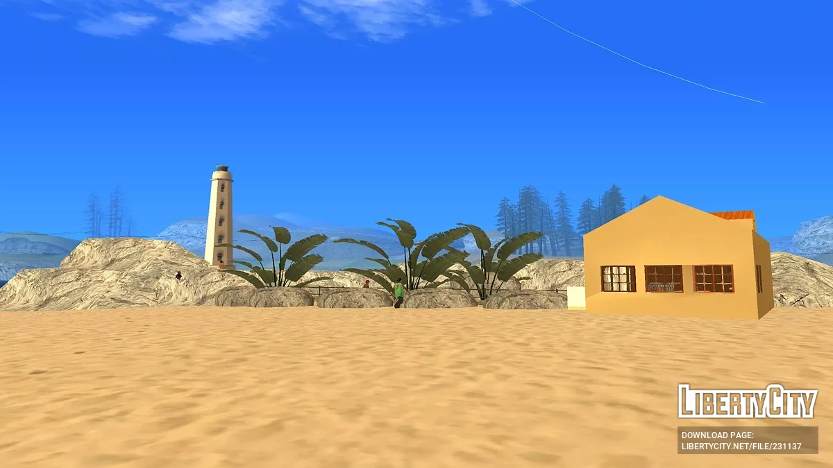 Дом-бар на пляже / GTA San Andreas