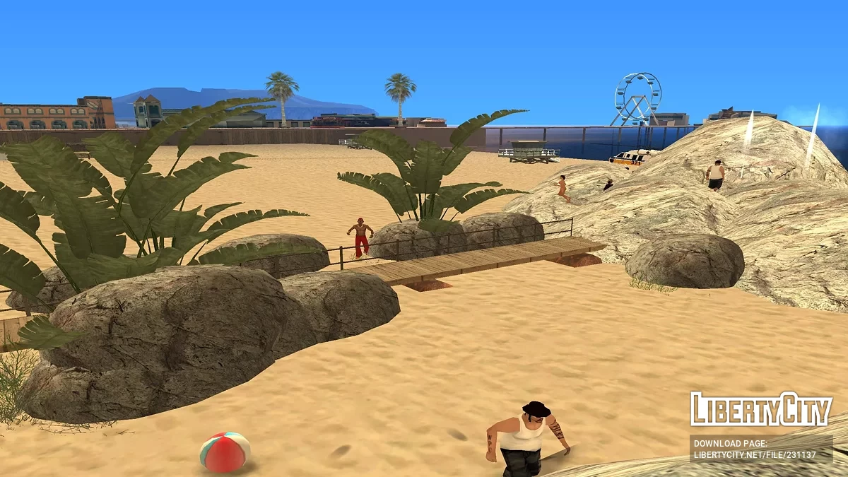 Дом-бар на пляже / GTA San Andreas