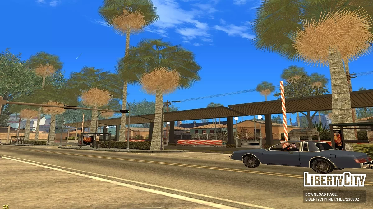 Остановки в Джефферсон / GTA San Andreas