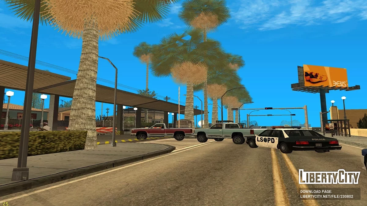 Остановки в Джефферсон / GTA San Andreas