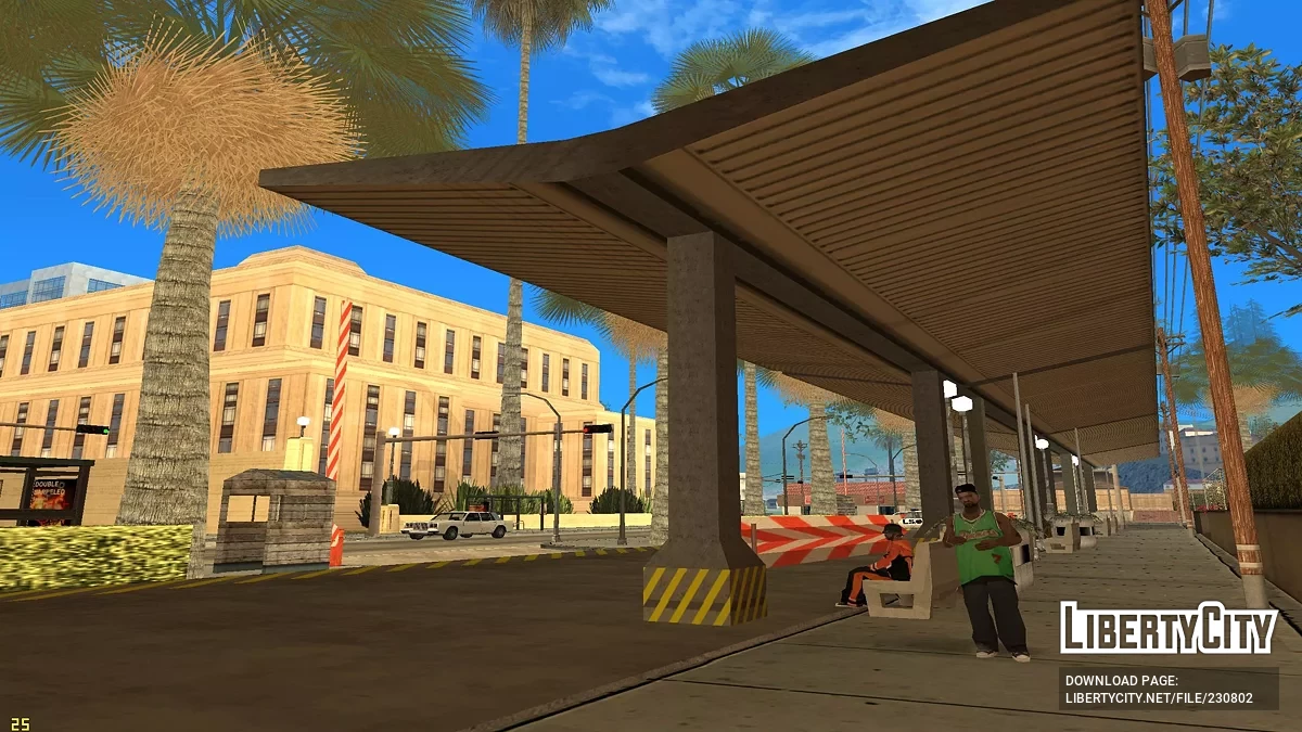 Остановки в Джефферсон / GTA San Andreas