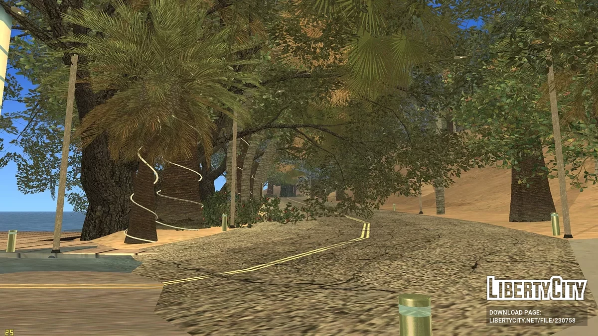 Остров с дорогами / GTA San Andreas