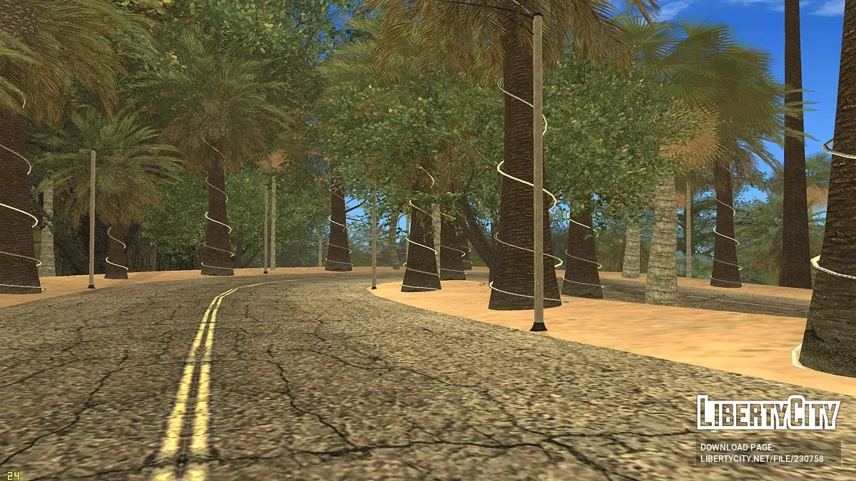 Остров с дорогами / GTA San Andreas