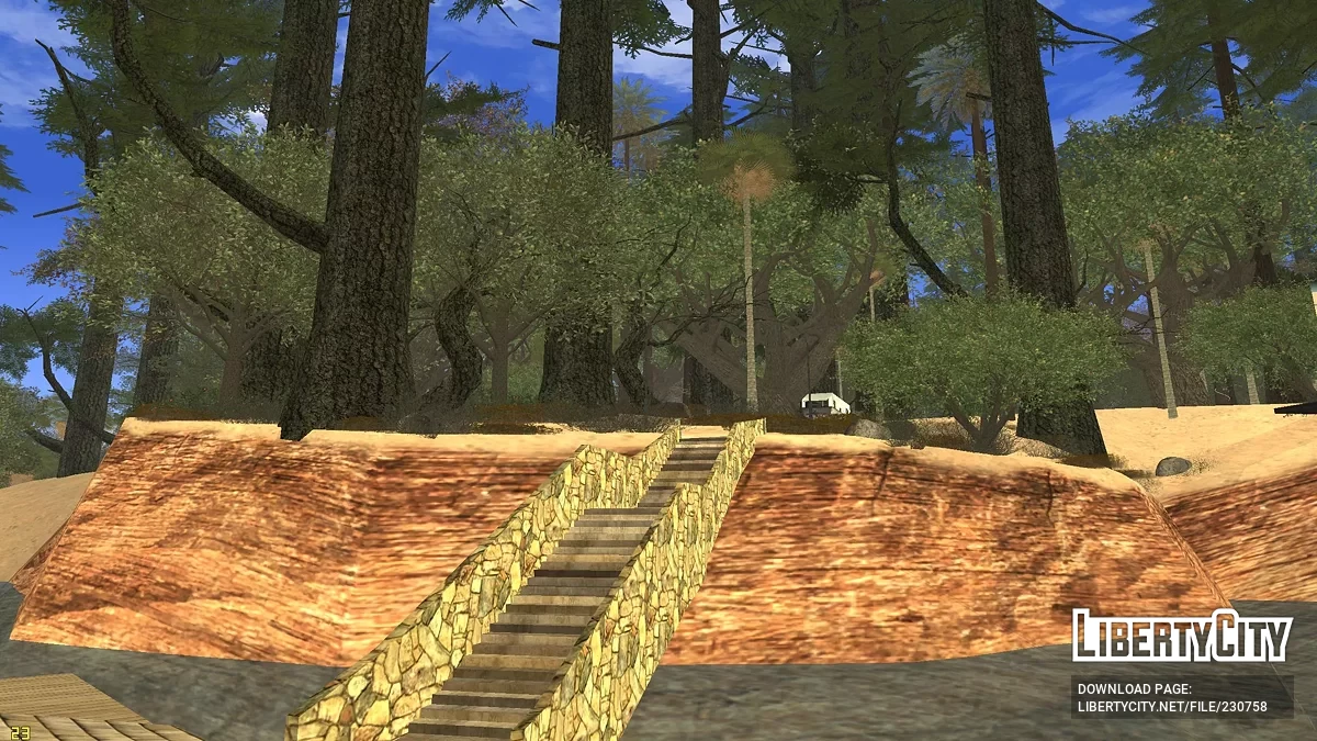 Остров с дорогами / GTA San Andreas