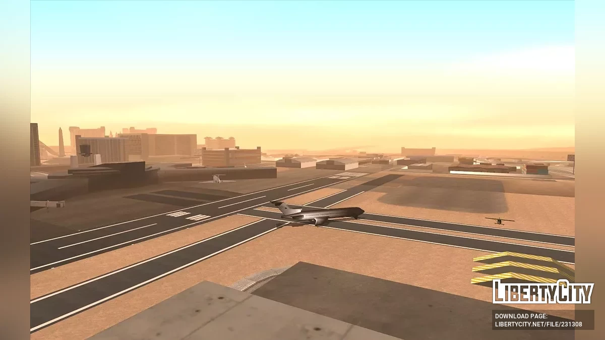 Восстановленная карта из бета-версии / GTA San Andreas