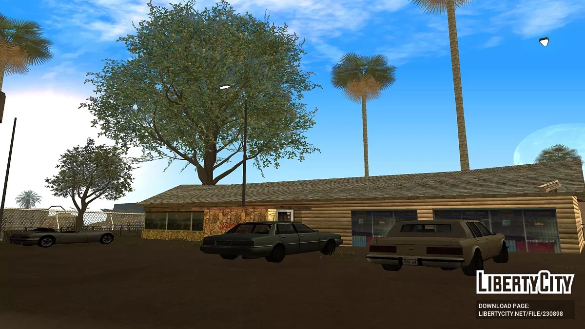 Станция обслуживания в Гантоне / GTA San Andreas