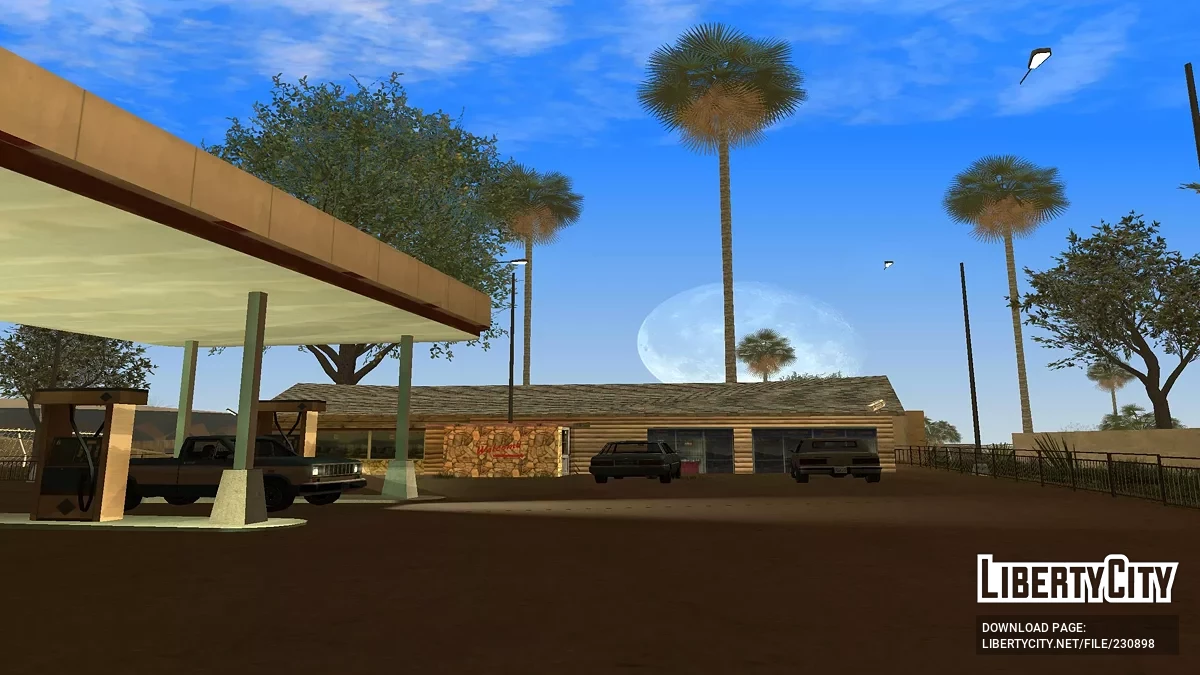 Станция обслуживания в Гантоне / GTA San Andreas