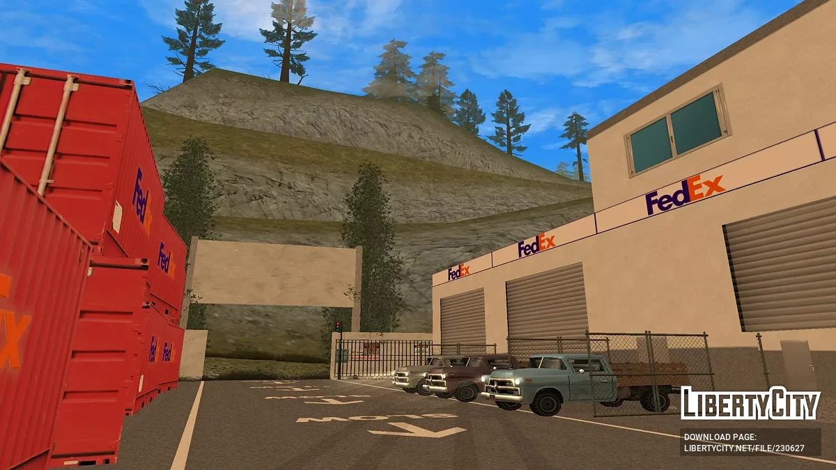Транспортная компания FedEx / GTA San Andreas