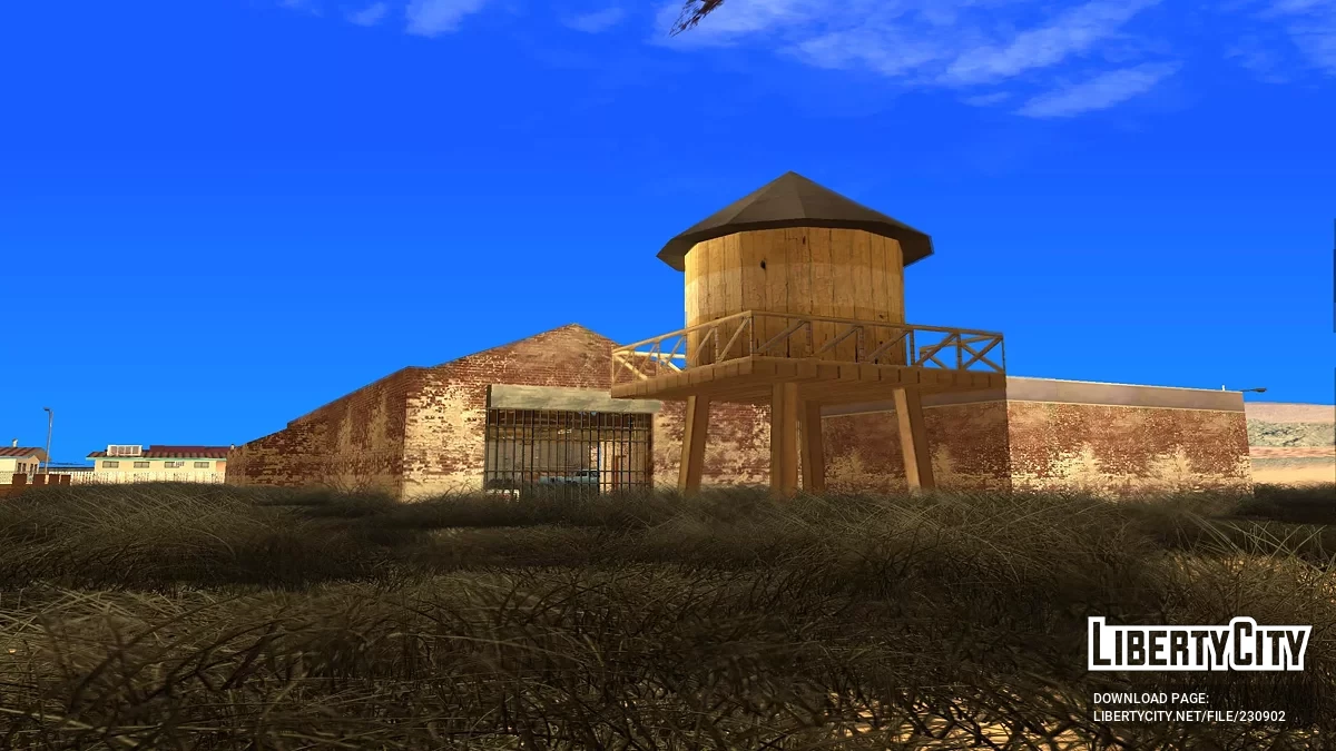 Заброшенный сервис в Лас Вентурасе / GTA San Andreas