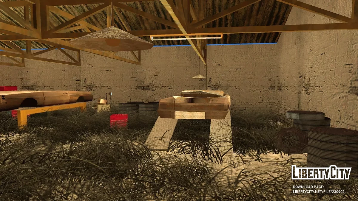 Заброшенный сервис в Лас Вентурасе / GTA San Andreas