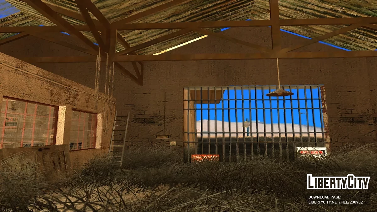 Заброшенный сервис в Лас Вентурасе / GTA San Andreas