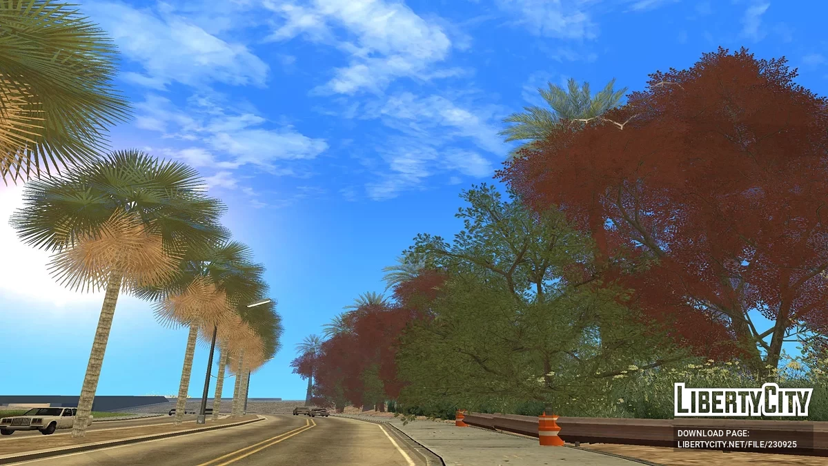 Заправка на трассе к аэропорту Лос-Сантоса / GTA San Andreas