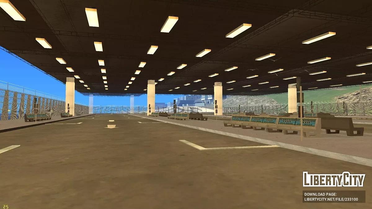 Большой терминал у шоссе / GTA San Andreas