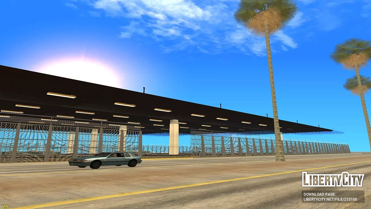 Большой терминал у шоссе / GTA San Andreas