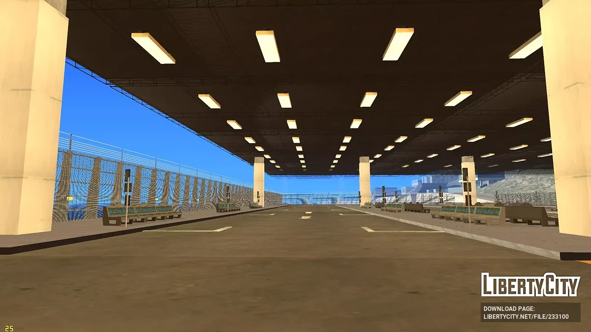 Большой терминал у шоссе / GTA San Andreas