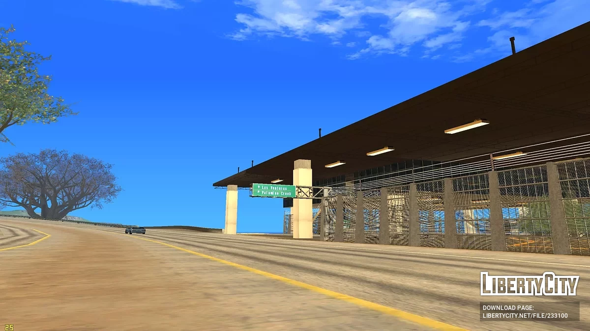 Большой терминал у шоссе / GTA San Andreas