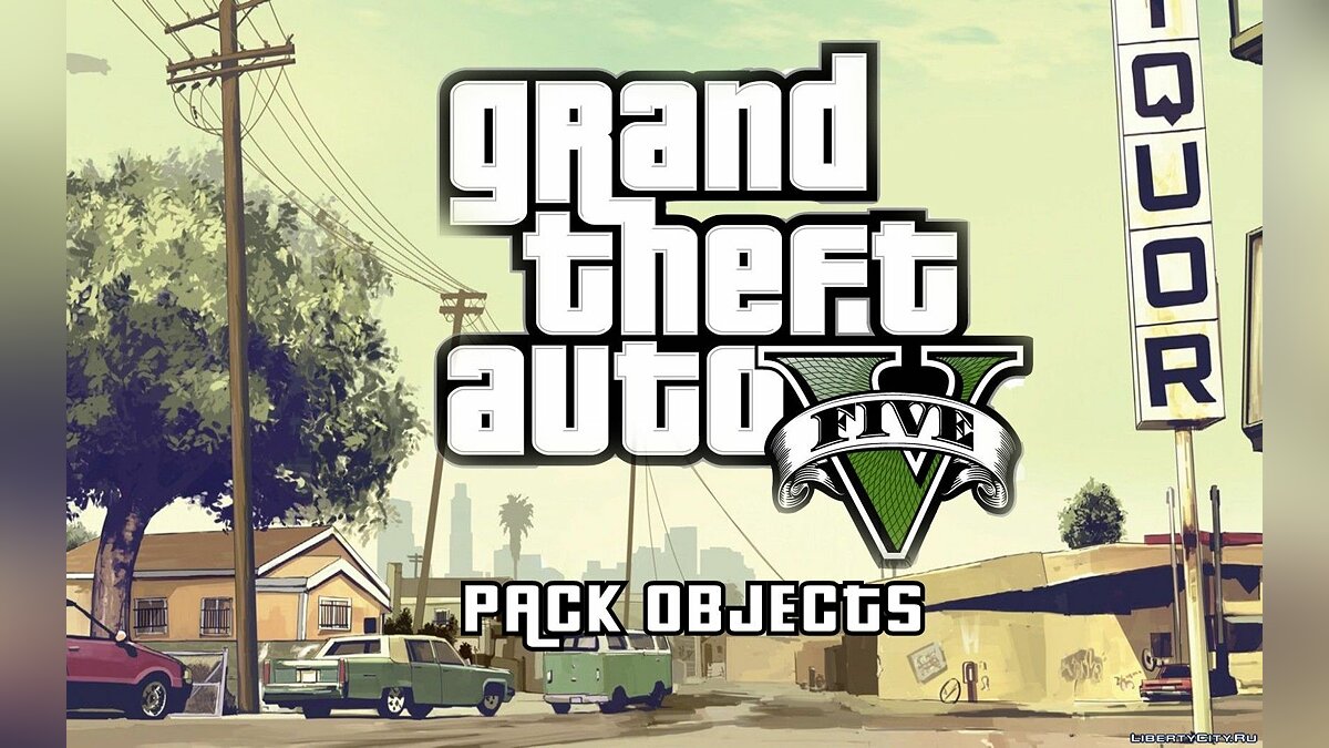 Download [GTA V] Pack of objects for GTA San Andreas