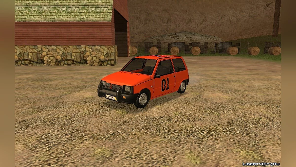 ВАЗ-1111 "ОКА" General Lee / GTA San Andreas