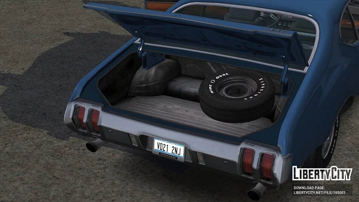 Oldsmobile 442 1970 v1.1 / GTA San Andreas