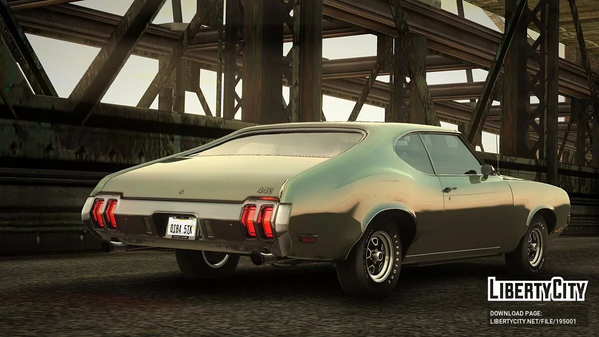 Oldsmobile 442 1970 v1.1 / GTA San Andreas