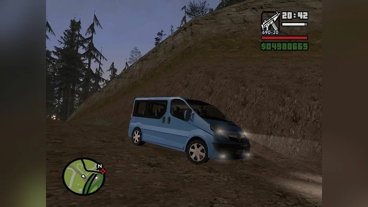 Opel Vivaro / GTA San Andreas