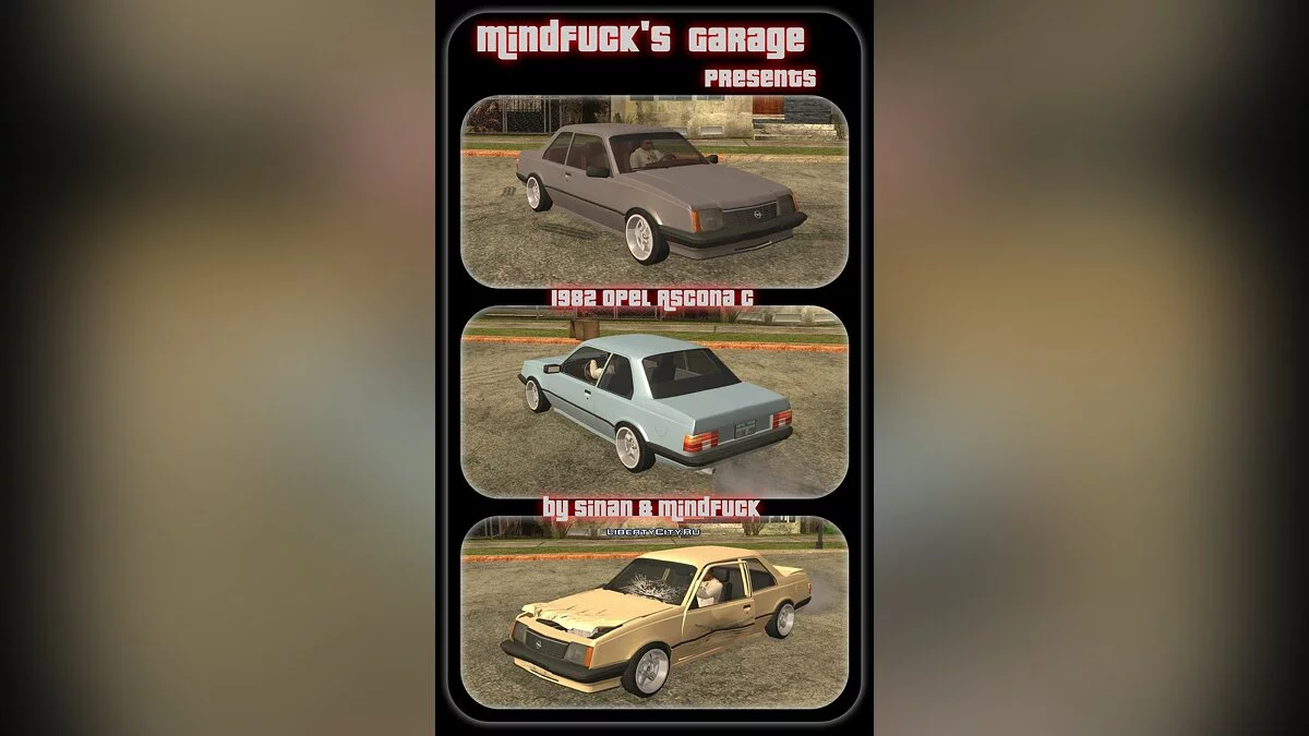 1982 Opel Ascona C / GTA San Andreas