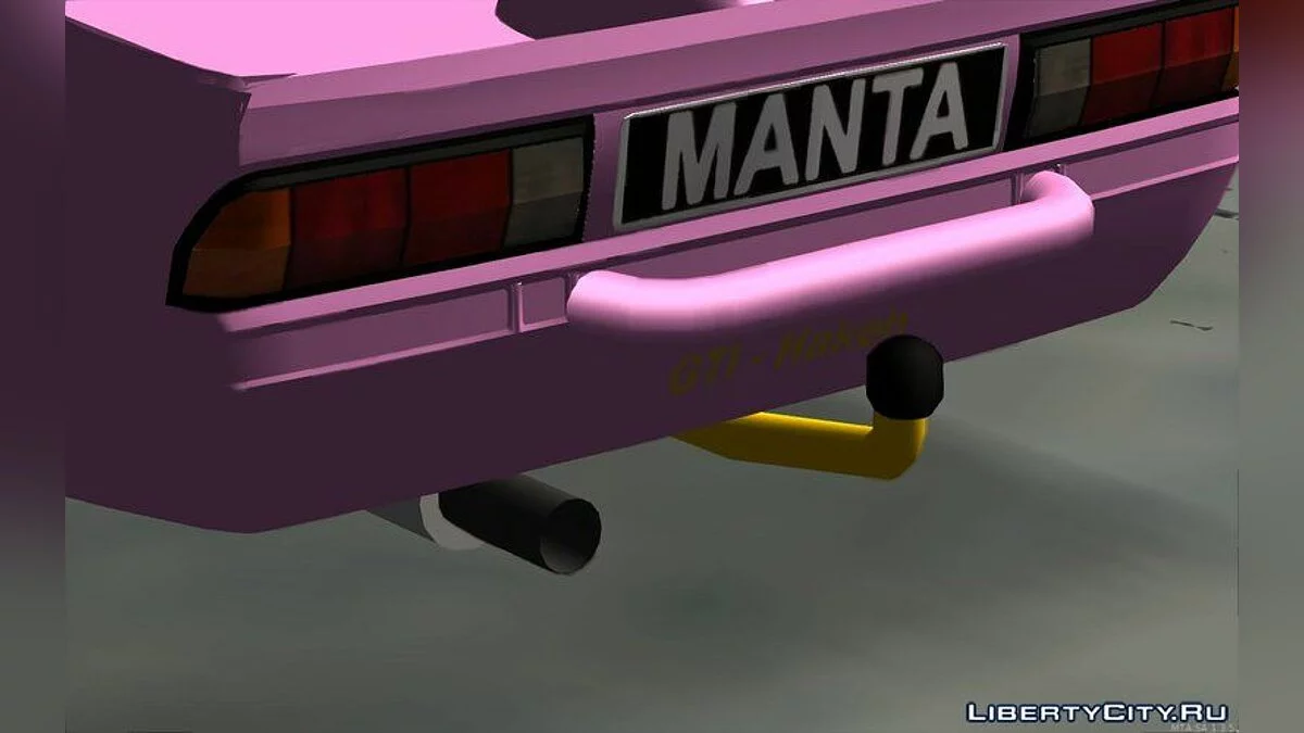 Opel Manta Pickup (Manta der Film) / GTA San Andreas