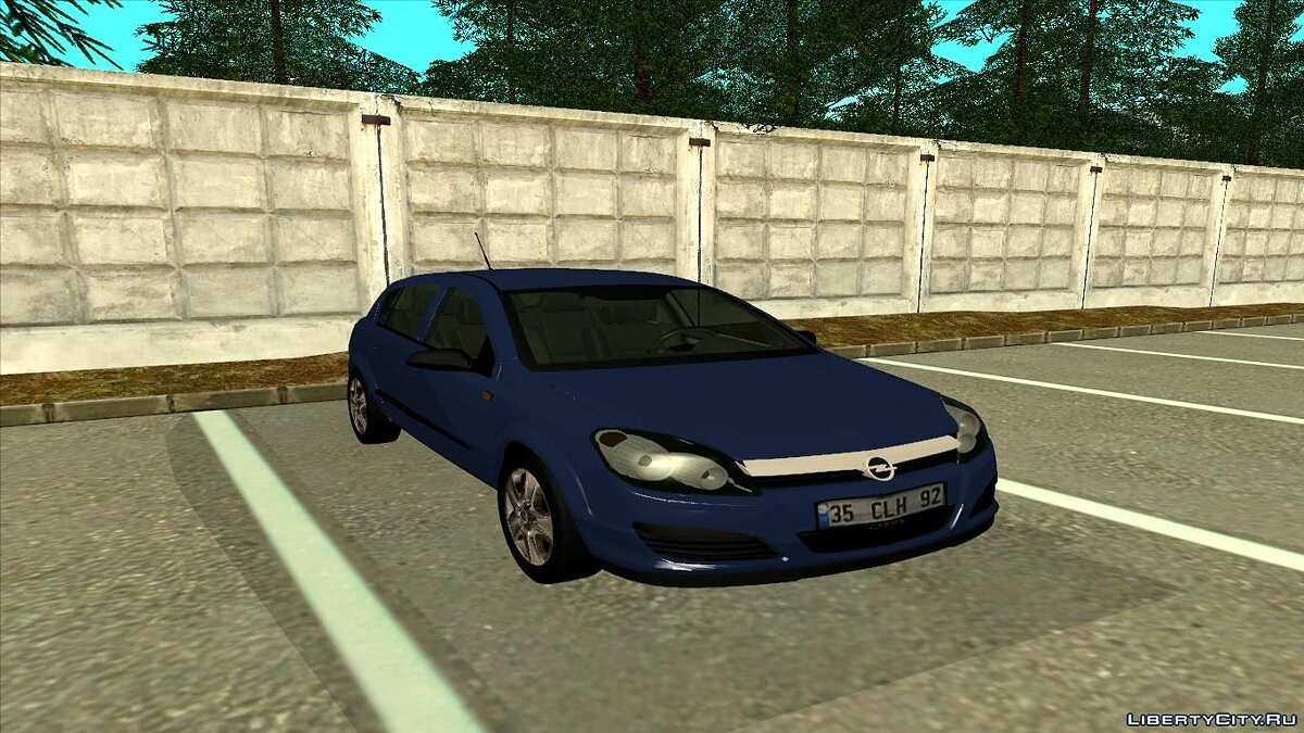 Скачать Opel Astra H для GTA San Andreas