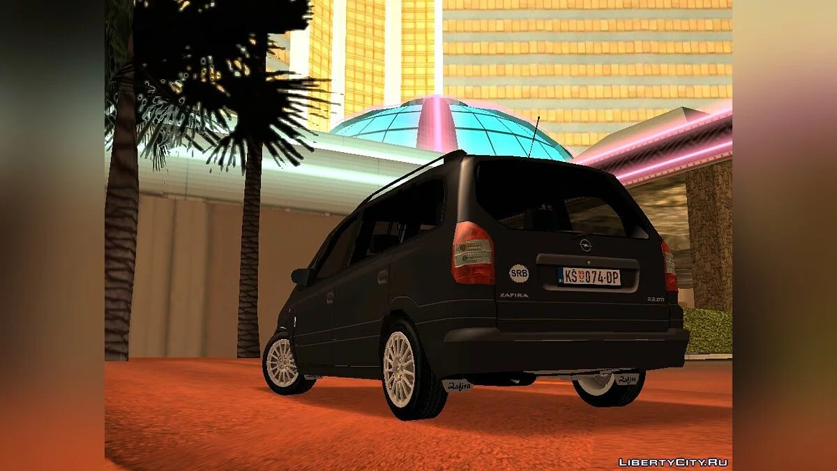 Opel Zafira Turbo / GTA San Andreas