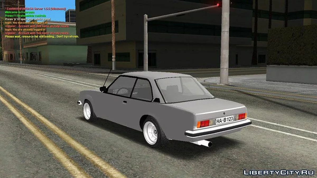 Opel Ascona B / GTA San Andreas