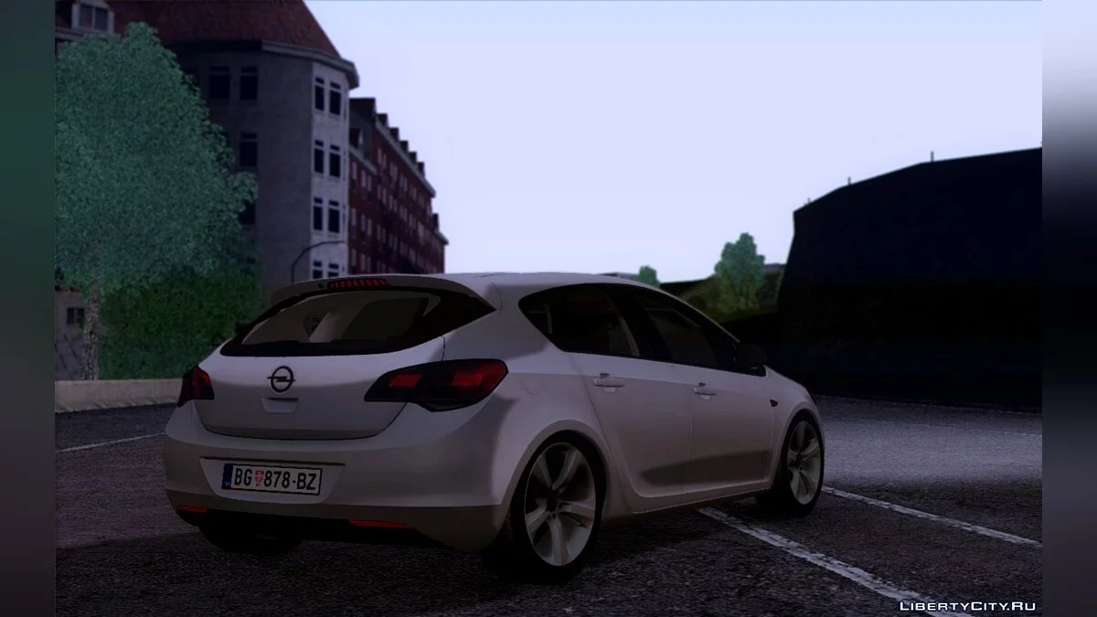 2011 Opel Astra J / GTA San Andreas