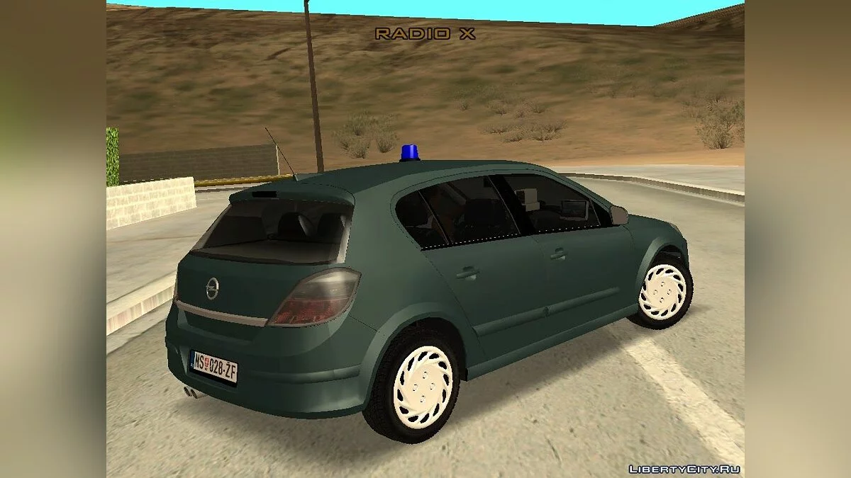 Opel Astra H Civil Police / GTA San Andreas