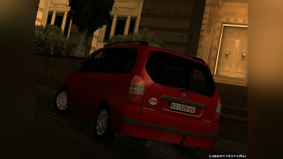 Opel Zafira 2.2DTI / GTA San Andreas