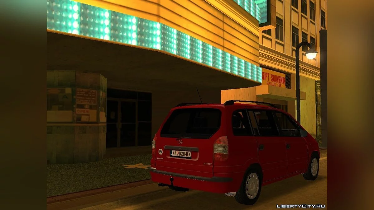 Opel Zafira 2.2DTI / GTA San Andreas