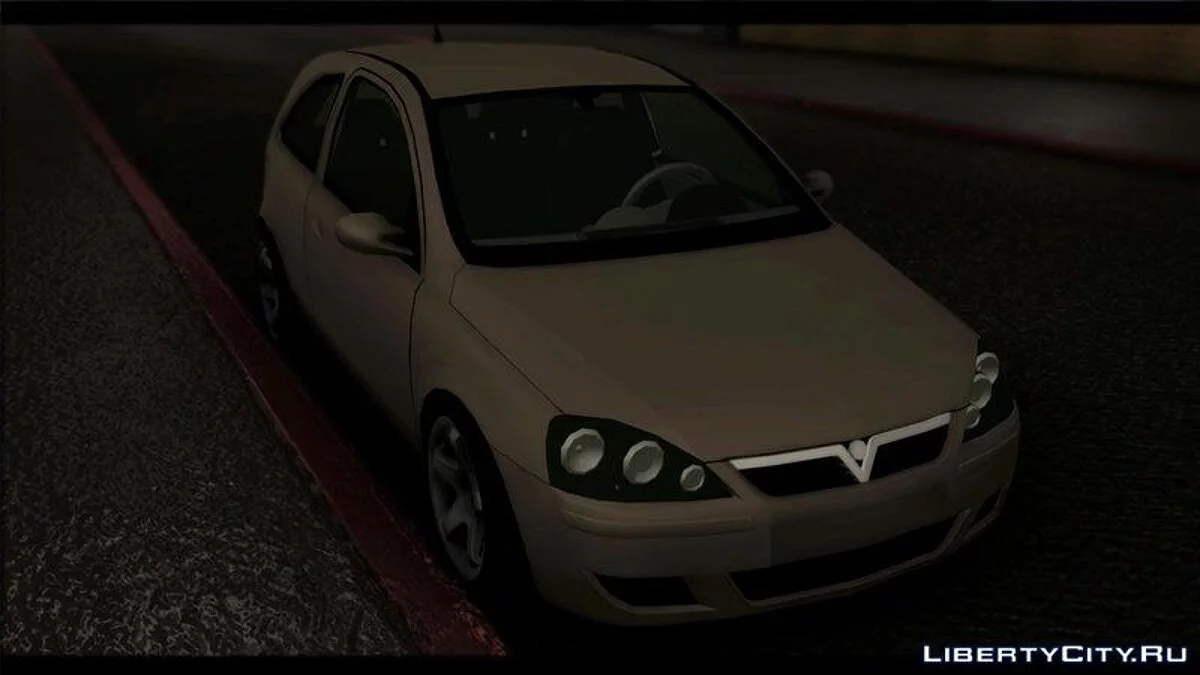 Opel/Vauxhall Corsa 1.8 / GTA San Andreas