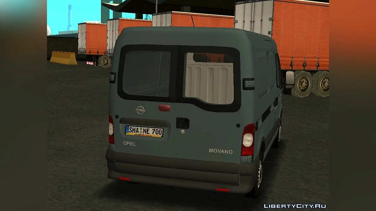 Микроавтобус Opel Movano v2 / GTA San Andreas